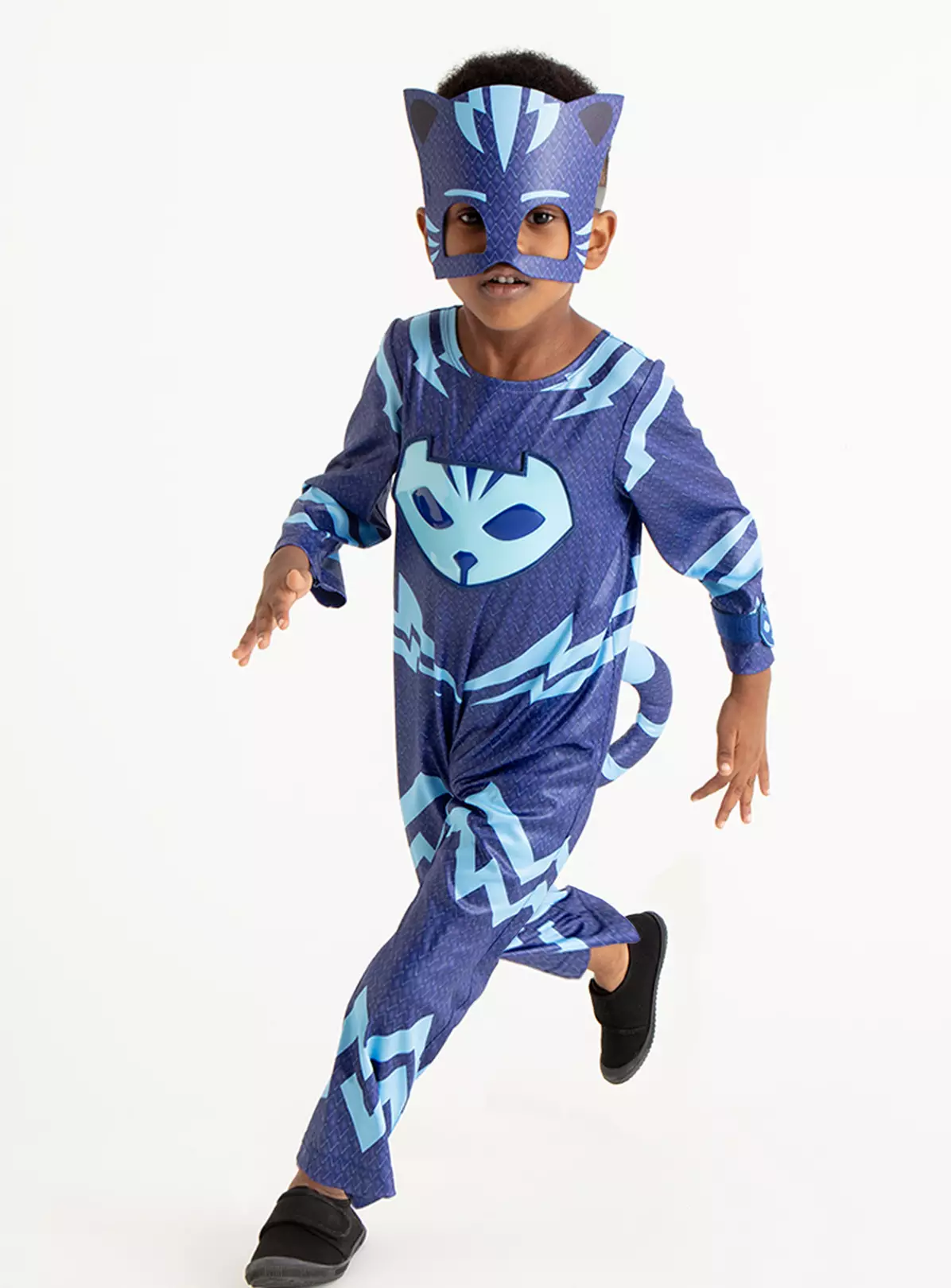 Blue PJ Masks Cat Boy Dress Up Costume - 7-8 Years 6 Blue PJ Masks Cat Boy Dress Up Costume - 7-8 Years - Image 4