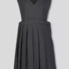 Grey V-Neck Pleated Pinafore Dress 4 Years -Chic Elixir Sales Store tuc135288101 Grey R Z001A