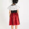 Disney 101 Dalmatians Cruella Dress & Wig - 11-12 Years -Chic Elixir Sales Store tuc135337276 Red R Z002A