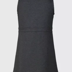 Grey Jersey Ruffle Dress 4 Years