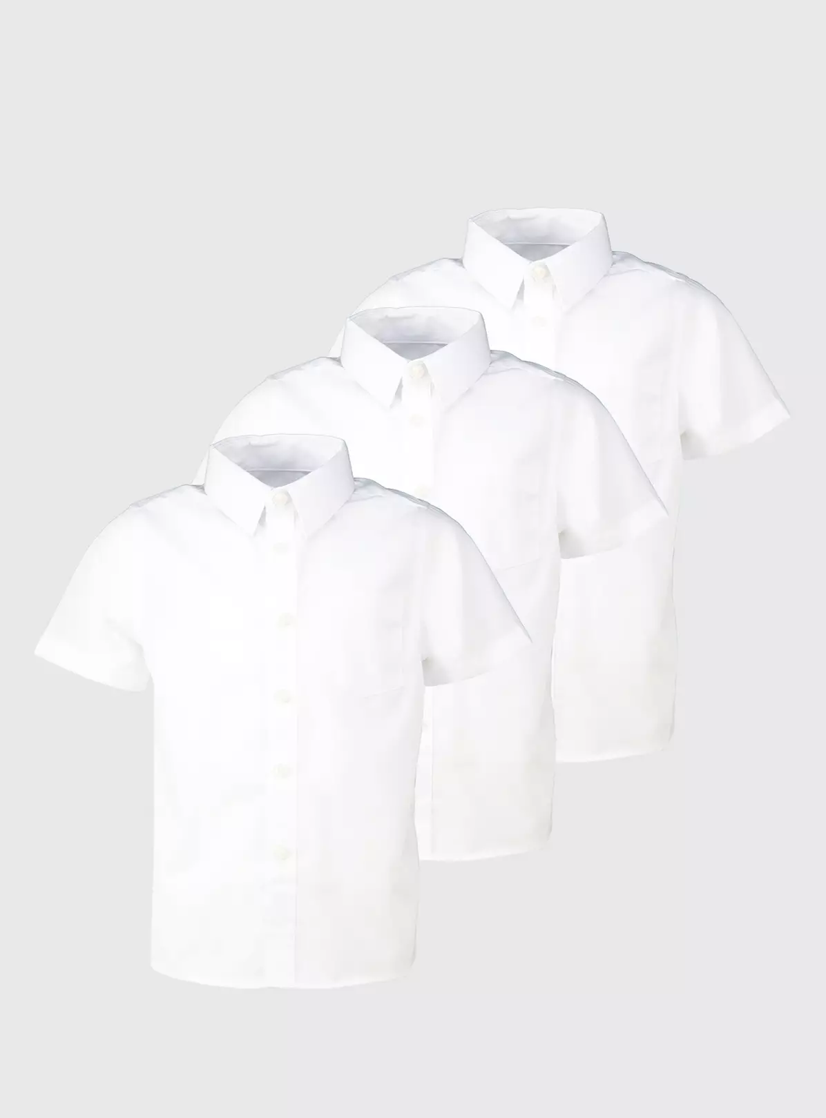 White Dress With Ease Shirts 3 Pack 6 Years 7 White Dress With Ease Shirts 3 Pack 6 Years - Image 5