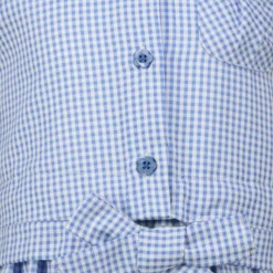Blue Gingham Tie Front Dress 8 Years