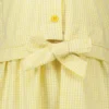 Yellow Gingham Tie Front Dress - 6 Years -Chic Elixir Sales Store tuc141661700 Yellow R Z002A