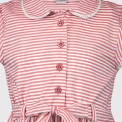 Red Stripe School Dress 10 Years -Chic Elixir Sales Store tuc141661822 Red R Z002A