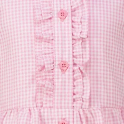 Pink Gingham Ruffle School Dress 2 Pack 8 Years -Chic Elixir Sales Store tuc141668080 Pink R Z002A 5