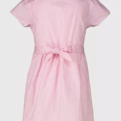 Pink Gingham Ruffle School Dress 2 Pack - 11 Years