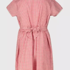 Red Generous Fit Gingham Plus Fit School Dress 5 Years -Chic Elixir Sales Store tuc141671676 Red R Z003A
