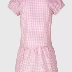 Pink Sporty Gingham Dress 7 Years -Chic Elixir Sales Store tuc141678940 Pink R Z003A