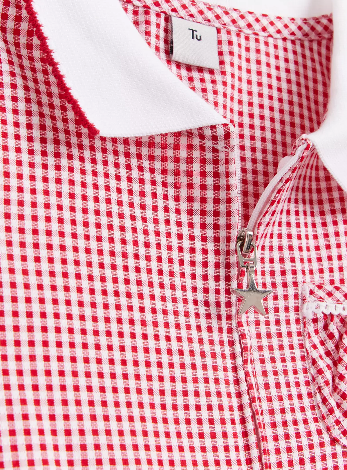 Red Sporty Gingham Dress 2 Pack 8 Years 4 Red Sporty Gingham Dress 2 Pack 8 Years - Image 2