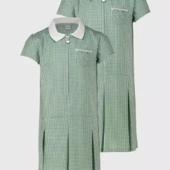 Green Sporty Gingham Dress 2 Pack 7 Years -Chic Elixir Sales Store tuc141679707 Green R Z001A 5