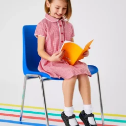 Red Gingham Dress With Ease School Dress 8 Years -Chic Elixir Sales Store tuc141698254 Red R Z001A