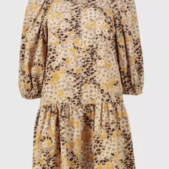 Animal Print Shirt Dress - 8 9 Animal Print Shirt Dress - 8 -Chic Elixir Sales Store tuc141833313 Multi20Coloured R Z003A