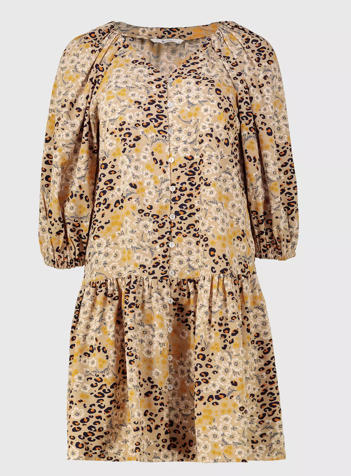 Animal Print Shirt Dress - 8 6 Animal Print Shirt Dress - 8 - Image 4