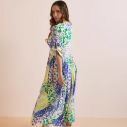 Everbelle Patchwork Floral Midaxi Dress 16