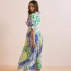 Everbelle Patchwork Floral Midaxi Dress 8 -Chic Elixir Sales Store tuc142229661 Multi20Coloured R Z004A