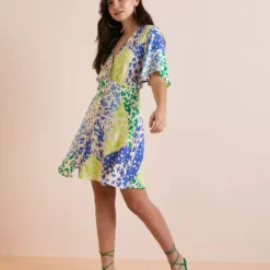 Everbelle Patchwork Floral Mini Dress 18 -Chic Elixir Sales Store tuc142229855 Multi20Coloured R Z001A