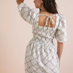 Everbelle Floral Check Maxi Dress 18