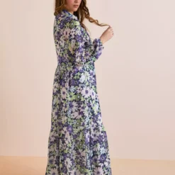 Everbelle Floral Bloom Chiffon Maxi Dress 16 -Chic Elixir Sales Store tuc142232739 Multi20Coloured R Z004A