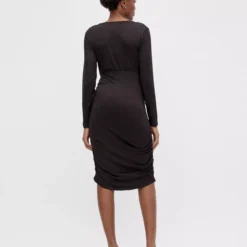 MAMALICIOUS Black Jersey Maternity Dress XL/UK14 10 MAMALICIOUS Black Jersey Maternity Dress XL/UK14 -Chic Elixir Sales Store tuc142548258 Black R Z004A