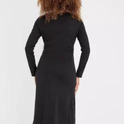 Black A Line Jersey Midi Dress 8 10 Black A Line Jersey Midi Dress 8 -Chic Elixir Sales Store tuc142596508 Black R Z005A