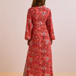 Everbelle Orange Patchwork Floral Midaxi Dress 18 -Chic Elixir Sales Store tuc142758132 Multi20Coloured R Z004A