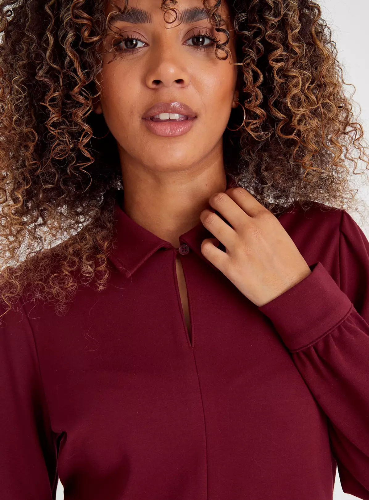 Dark Red Ponte Shift Dress 18 5 Dark Red Ponte Shift Dress 18 - Image 3