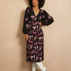 EVERBELLE Patchwork Floral Dress 18