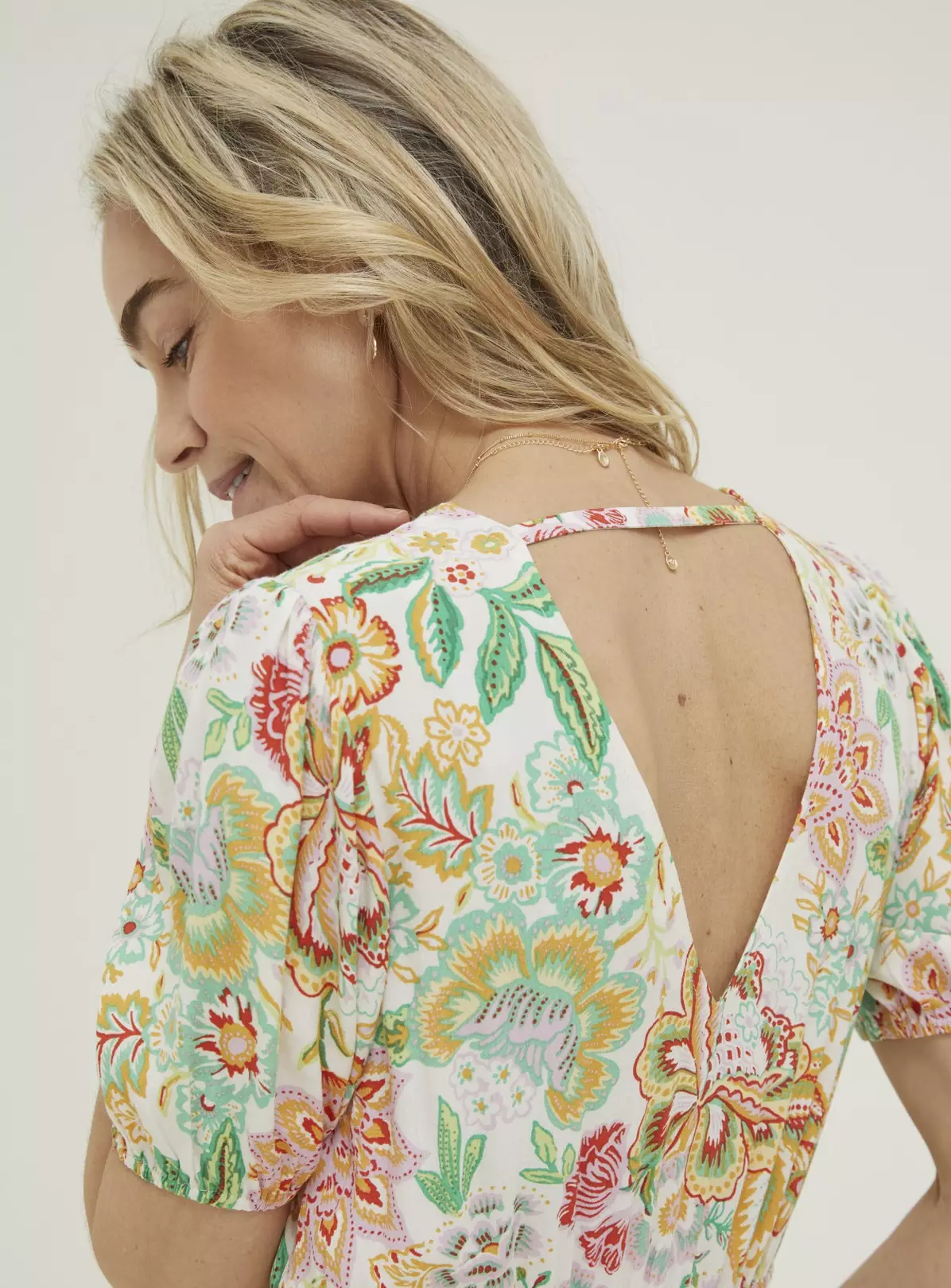 FATFACE Vivvie Paradise Floral Midi Dress 20 3 FATFACE Vivvie Paradise Floral Midi Dress 20