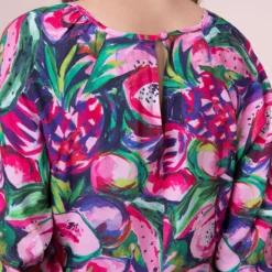 ANORAK Cut Fruit EcoVero Laurie Mini Dress 14 -Chic Elixir Sales Store tuc143042911 Purple R Z004A 1