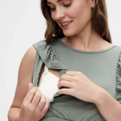 MAMALICIOUS Mlroberta Mary Cap Jer Abk Dress 2F A. XXL 11 MAMALICIOUS Mlroberta Mary Cap Jer Abk Dress 2F A. XXL -Chic Elixir Sales Store tuc143043690 Green R Z001A