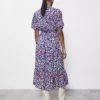 FINERY Madelyn Navy Daisy Midi Dress 16 -Chic Elixir Sales Store tuc143091819 Navy R Z004A 1