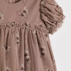 Dusky Pink Vintage Floral Dress Up To 3 Mths -Chic Elixir Sales Store tuc143097410 Pink R Z002A 1