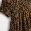 Leopard Print Mesh Party Dress Up To 3 Mths