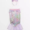 Mermaid Fancy Dress Costume5-6 Years -Chic Elixir Sales Store tuc143169461 Purple R Z001A