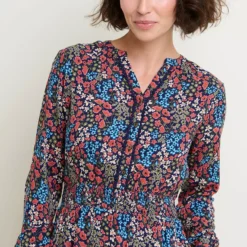 BRAKEBURN Regan Midi Dress 20 -Chic Elixir Sales Store tuc143182024 Multi20Coloured R Z003A