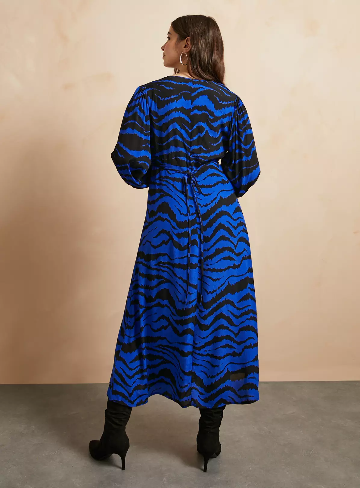 EVERBELLE Patchwork Animal Print Dress 6 6 EVERBELLE Patchwork Animal Print Dress 6 - Image 4