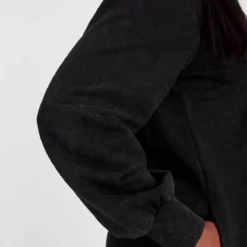 Washed Black Sweat Dress 10 -Chic Elixir Sales Store tuc143214428 Grey R Z003A