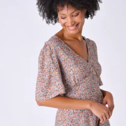 BURGS Milton Midi Dress 10 -Chic Elixir Sales Store tuc143259491 Light20Pink R Z002A