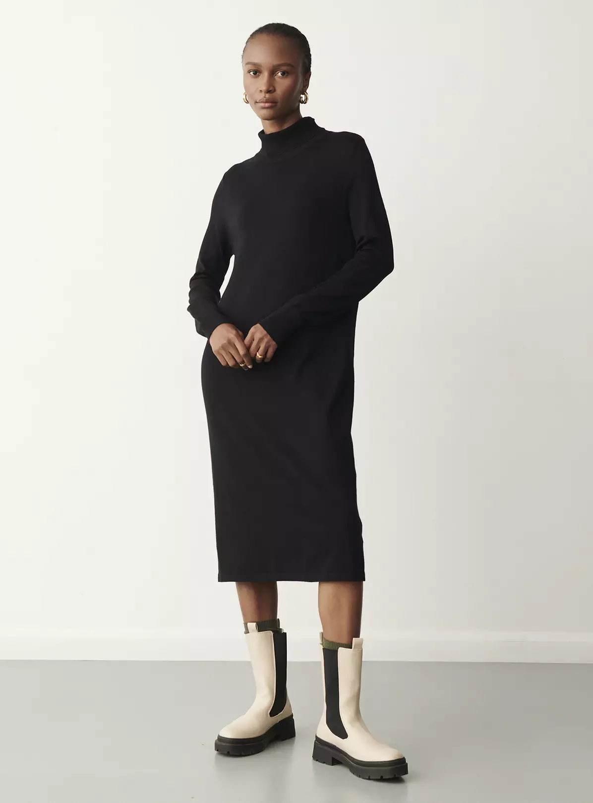 FINERY Savannah Knitted Dress 18 6 FINERY Savannah Knitted Dress 18 - Image 4