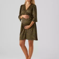 MAMALICIOUS Leandra Tess Dress L -Chic Elixir Sales Store tuc143306921 Green R Z003A 1