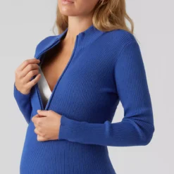MAMALICIOUS Mllena Lia Rib Knit Dress XL 10 MAMALICIOUS Mllena Lia Rib Knit Dress XL -Chic Elixir Sales Store tuc143307245 Blue R Z001A
