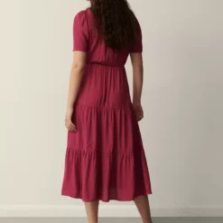 FINERY Pink Amara Dress 20 -Chic Elixir Sales Store tuc143320503 Pink R Z004A