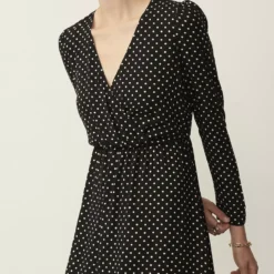 FINERY Olesia Dress 10 -Chic Elixir Sales Store tuc143325064 Black R Z002A 1