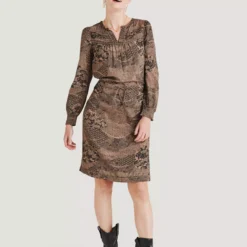 THOUGHT Carmen Lenzing EcoVero Crepe Dress 6