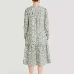 THOUGHT Mapel Lenzing EcoVero Button Down Dress 18 -Chic Elixir Sales Store tuc143347781 Green R Z002A 1