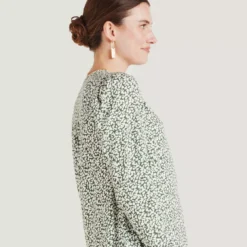 THOUGHT Mapel Lenzing EcoVero Button Down Dress 18 -Chic Elixir Sales Store tuc143347781 Green R Z004A 1