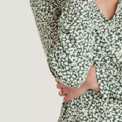 THOUGHT Mapel Lenzing EcoVero Button Down Dress 6 -Chic Elixir Sales Store tuc143347781 Green R Z005A