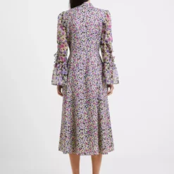 FRENCH CONNECTION Alezzia Ely Jacquard Mix Dress 16 8 FRENCH CONNECTION Alezzia Ely Jacquard Mix Dress 16 -Chic Elixir Sales Store tuc143360417 Green R Z004A