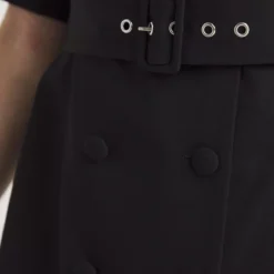 SIMPLY BE Black Belted Woven Dress 28 7 SIMPLY BE Black Belted Woven Dress 28 -Chic Elixir Sales Store tuc143392380 Black R Z004A