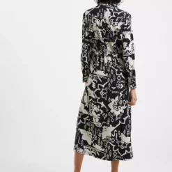 FRENCH CONNECTION Deon Delph Drape Dress 16 -Chic Elixir Sales Store tuc143400870 Multi20Coloured R Z004A